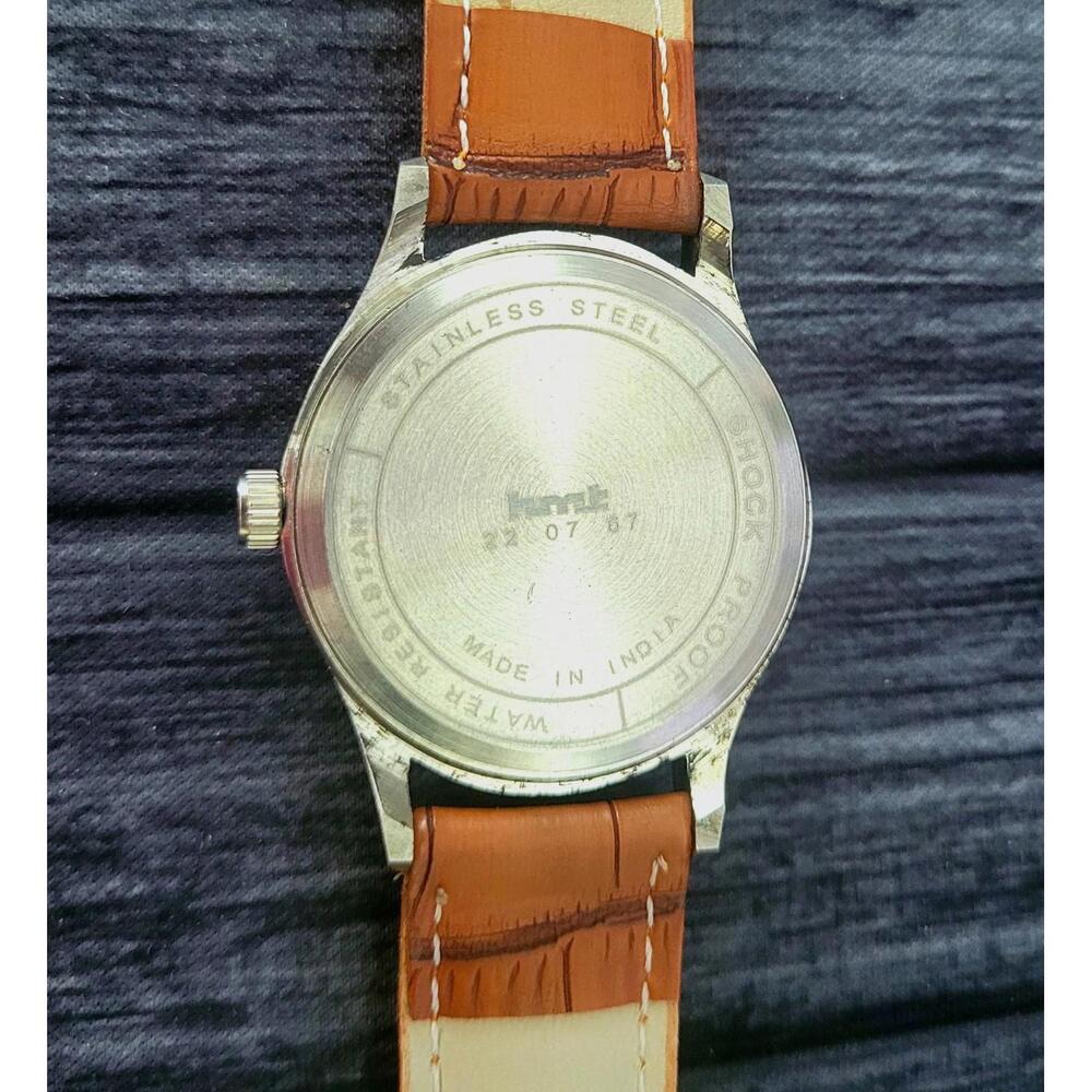 Vintage‎ Clean Para Shock Pilot 17J Pie Pan Men's Watch - Picture 5 of 8